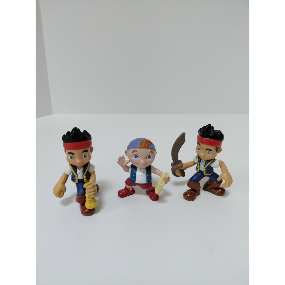 Disney Jake and the Never Land Pirates Figures Lot Jake and Cubby Fisher Price
